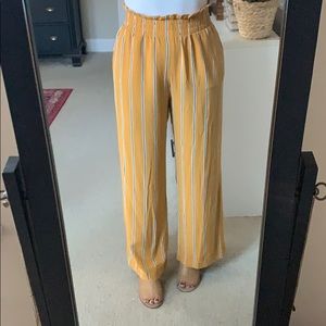 Abercrombie Paperbag Waist Wide Leg Pants
